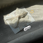 Set kẹp hoa tuyết và ren nơ