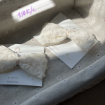 Kẹp nơ bản to phối ren